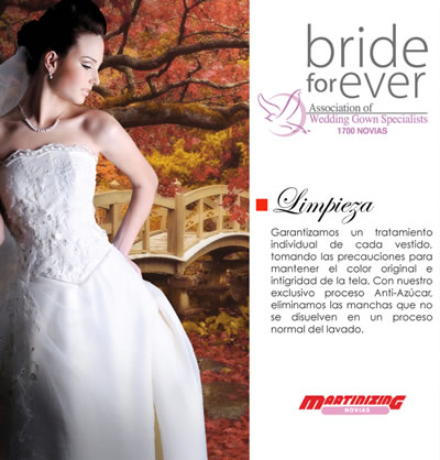 Limpieza de Vestidos de Novia